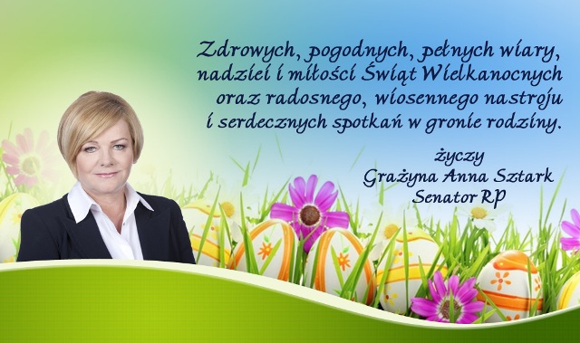  Życzenia Świąteczne Senator Grażyny Anny Sztark