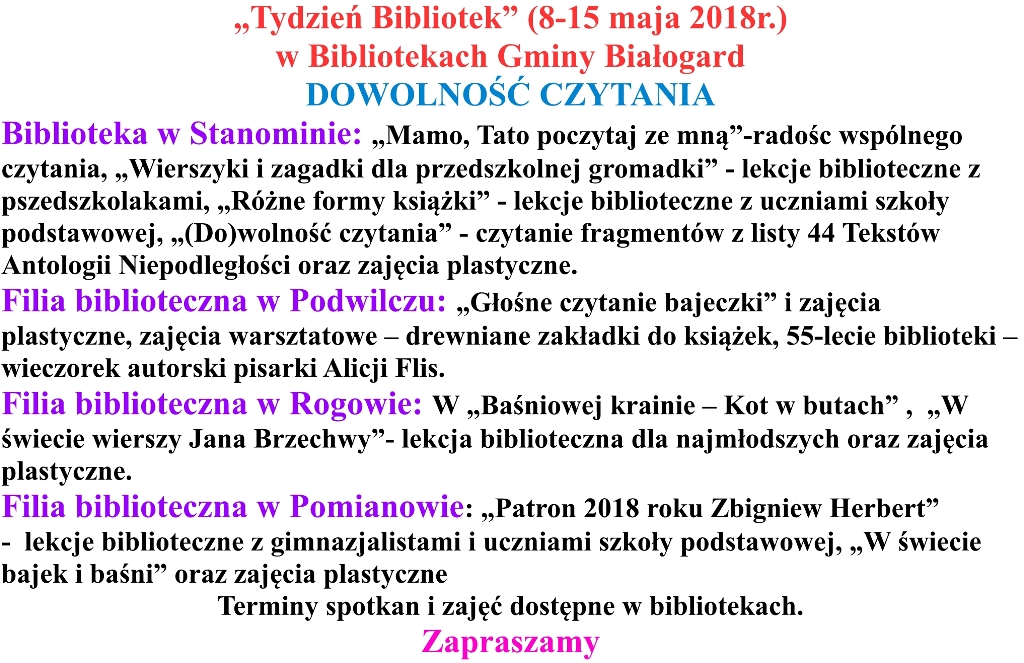 Tydzień Bibliotek